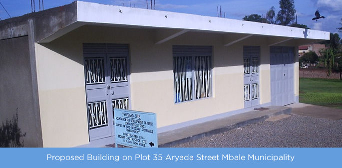 Proposed Building on Plot 35 Aryada Street Mbale Municipality